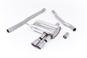 Milltek Cat-back Exhaust - New Mini Mk3 (F56) Mini Cooper S 2.0 Turbo (UK and European models & Pre-LCI Only) 2014-2018