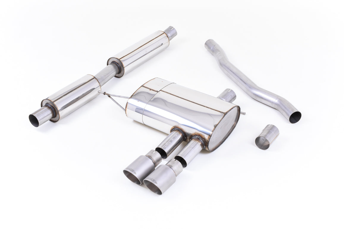 Milltek Cat-back Exhaust - New Mini Mk3 (F56) Mini Cooper S 2.0 Turbo (UK and European models & Pre-LCI Only) 2014-2018