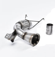 Milltek Large-bore Downpipe and De-cat Exhaust - New Mini Mk3 (F56) Mini Cooper S 2.0 Turbo (UK and European models & Pre-LCI Only) 2014-2018