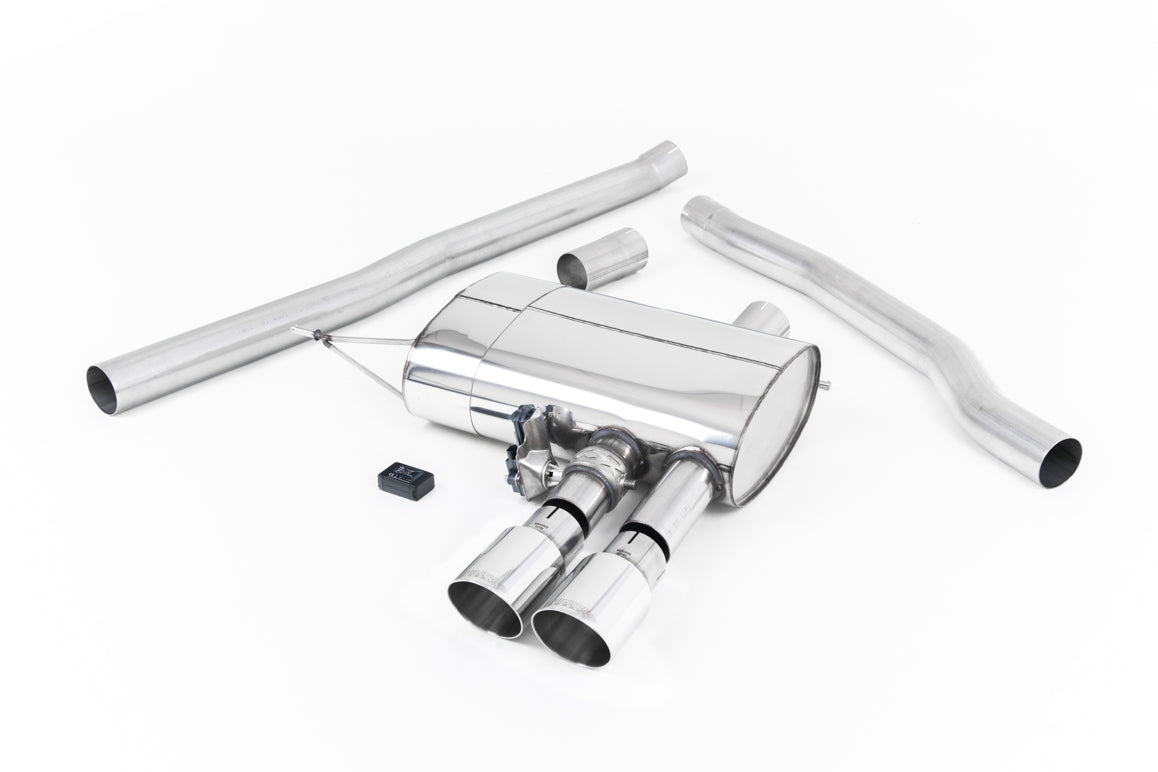 Milltek Cat-back Exhaust - New Mini Mk3 (F56) Mini Cooper S 2.0 Turbo (UK and European models & Pre-LCI Only) 2014-2018