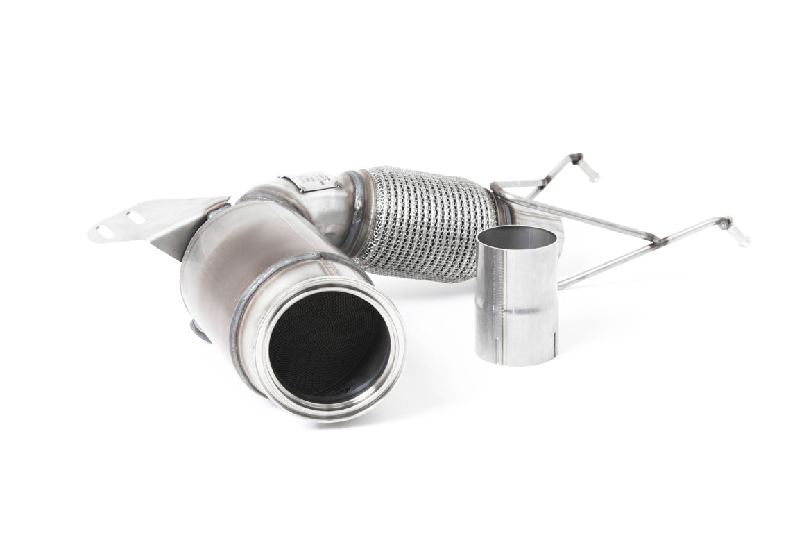 Milltek Large Bore Downpipe and Hi-Flow Sports Cat Exhaust - New Mini Mk3 (F56) Mini Cooper S 2.0 Turbo (UK and European models) - LCI with GPF/OPF Only 2019-2023