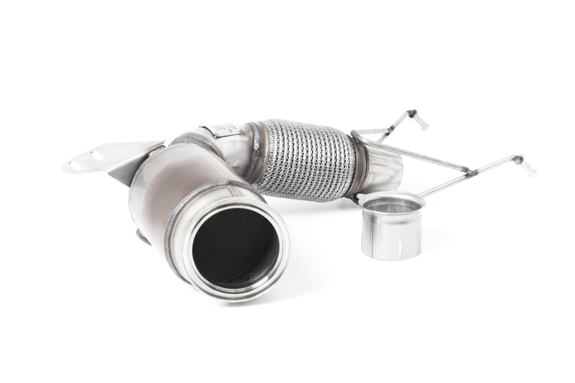 Milltek Large Bore Downpipe and Hi-Flow Sports Cat Exhaust - New Mini Mk3 (F56) Mini Cooper S 2.0 Turbo (UK and European models) - LCI with GPF/OPF Only 2019-2023