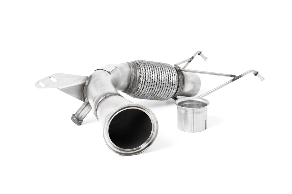 Milltek Large-bore Downpipe Exhaust - New Mini Mk3 (F55) Mini Cooper S 2.0 Turbo - 5 Door Hatch (UK and European models) - LCI with GPF/OPF Only 2019-2023