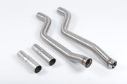 Milltek Secondary Catalyst Bypass Exhaust - Mercedes C-Class C63 AMG 2007-2011