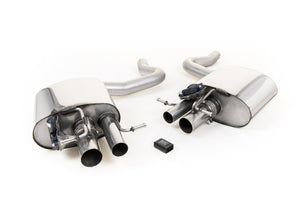Milltek Rear Silencer(s) Exhaust - Mercedes C-Class C63 & C63 S (W205) Saloon 4.0 Bi-Turbo V8 (Non-GPF Equipped Models Only) 2015-2023