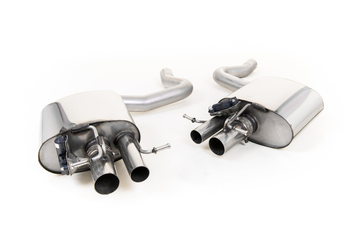 Milltek Rear Silencer(s) Exhaust - Mercedes C-Class C63 & C63 S (W205) Saloon 4.0 Bi-Turbo V8 (Non-GPF Equipped Models Only) 2015-2023