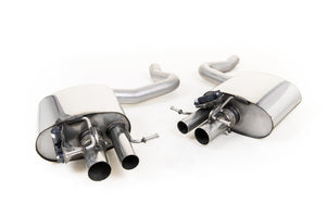 Milltek Rear Silencer(s) Exhaust - Mercedes C-Class C63 & C63 S (W205) Saloon 4.0 Bi-Turbo V8 (Non-GPF Equipped Models Only) 2015-2023
