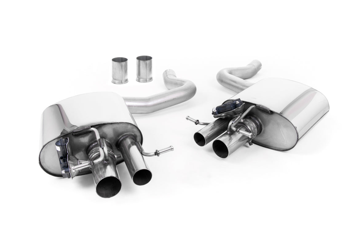 Milltek Rear Silencer(s) Exhaust - Mercedes C-Class C63S Coupe 4.0 Bi-Turbo V8 (GPF/OPF Equipped Models Only) 2019-2023