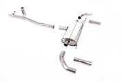 Milltek Cat-back Exhaust - Mercedes CLA-Class CLA35 AMG 2.0 Turbo Coupe & Shooting Brake (OPF/GPF Models) 2019-2023