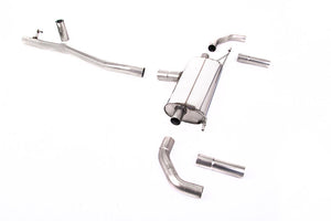 Milltek Cat-back Exhaust - Mercedes CLA-Class CLA35 AMG 2.0 Turbo Coupe & Shooting Brake (OPF/GPF Models) 2019-2023