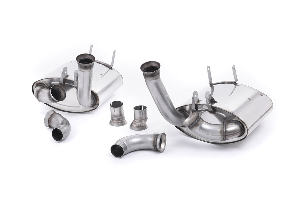 Milltek Rear Silencer(s) Exhaust - Porsche 911 997.1 Carrera and Carrera S 2004-2008