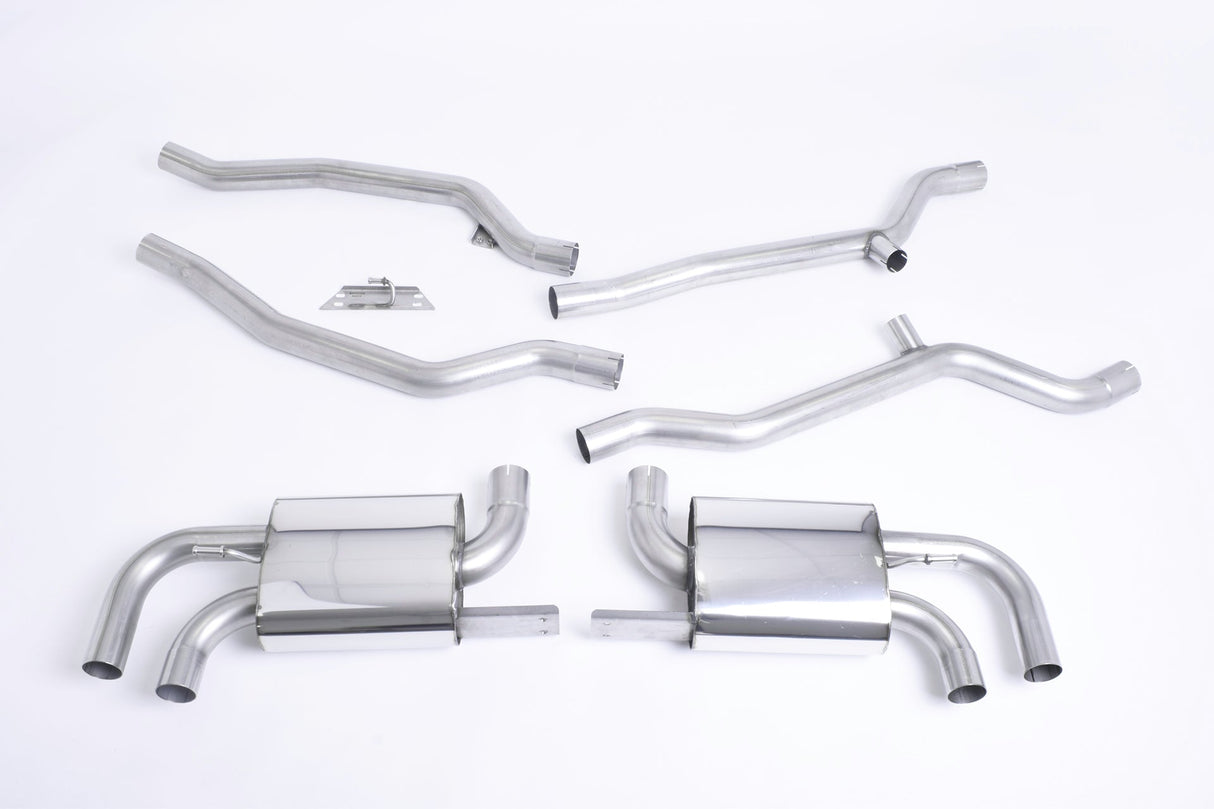 Milltek Cat-back Exhaust - Porsche Cayenne 958 Turbo 4.8 V8 (Pre-Facelift) 2010-2014