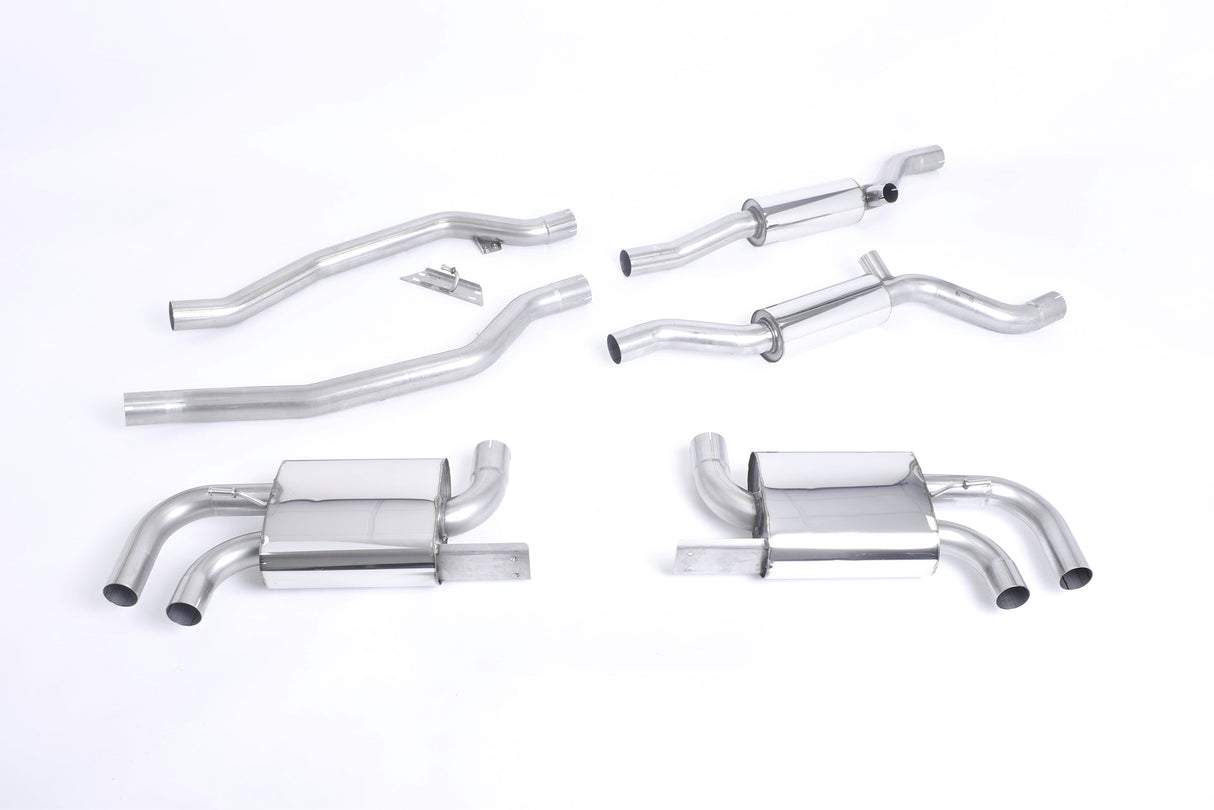 Milltek Cat-back Exhaust - Porsche Cayenne 958 Turbo 4.8 V8 (Pre-Facelift) 2010-2014