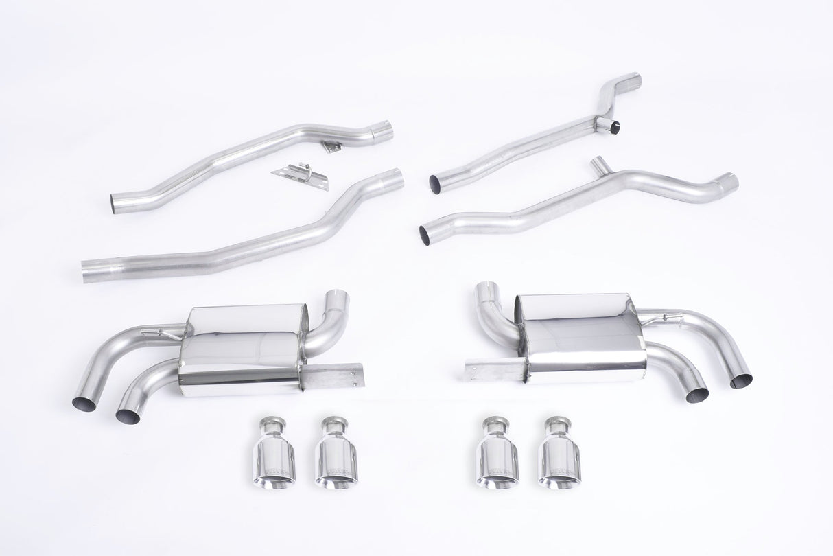Milltek Cat-back Exhaust - Porsche Cayenne 958 Turbo 4.8 V8 (Pre-Facelift) 2010-2014