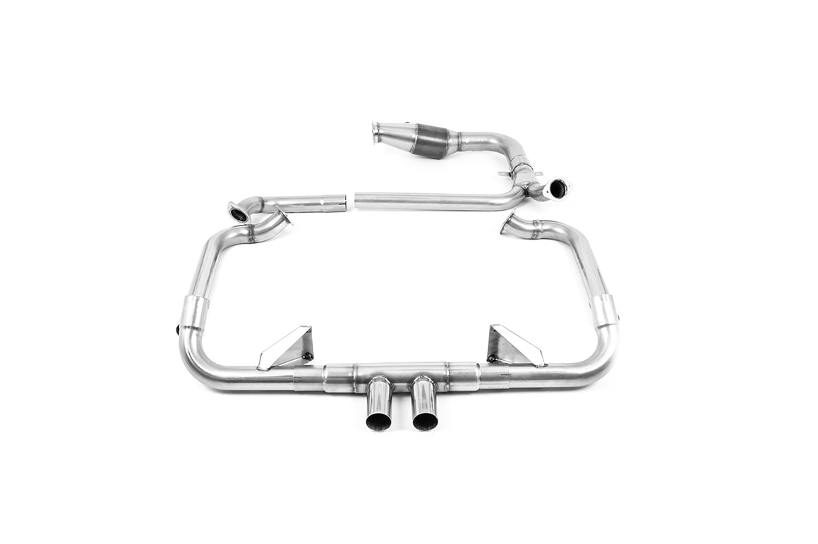 Milltek Full System (including Hi-Flow Sports Cat) Exhaust - Porsche Cayman 718 GTS 2.5T 2016-2020