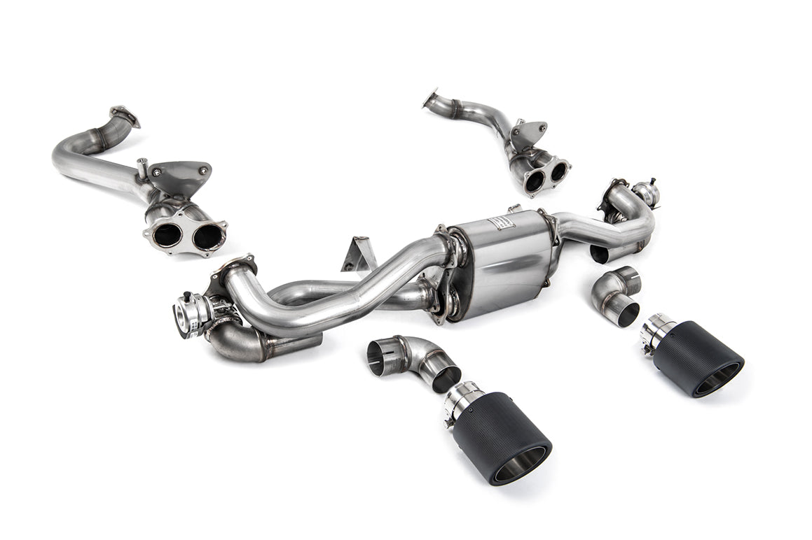 Milltek GPF/OPF Bypass Exhaust - Porsche Cayman 718 GT4 4.0 (OPF/GPF Equipped Cars Only - Pre Feb 2020 build only) 2020-2023