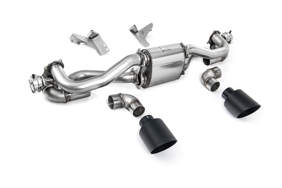 Milltek Particulate Filter-back Exhaust - Porsche Cayman 718 GT4 4.0 (OPF/GPF Equipped Cars Only - Post Feb 2020 build only) 2020-2023