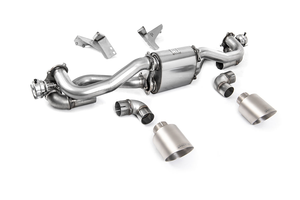 Milltek Particulate Filter-back Exhaust - Porsche Cayman 718 GT4 4.0 (OPF/GPF Equipped Cars Only - Post Feb 2020 build only) 2020-2023