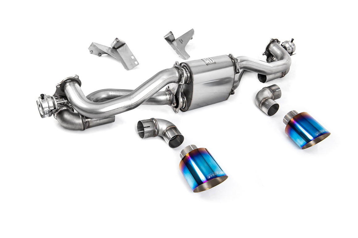 Milltek Particulate Filter-back Exhaust - Porsche Cayman 718 GT4 4.0 (OPF/GPF Equipped Cars Only - Post Feb 2020 build only) 2020-2023