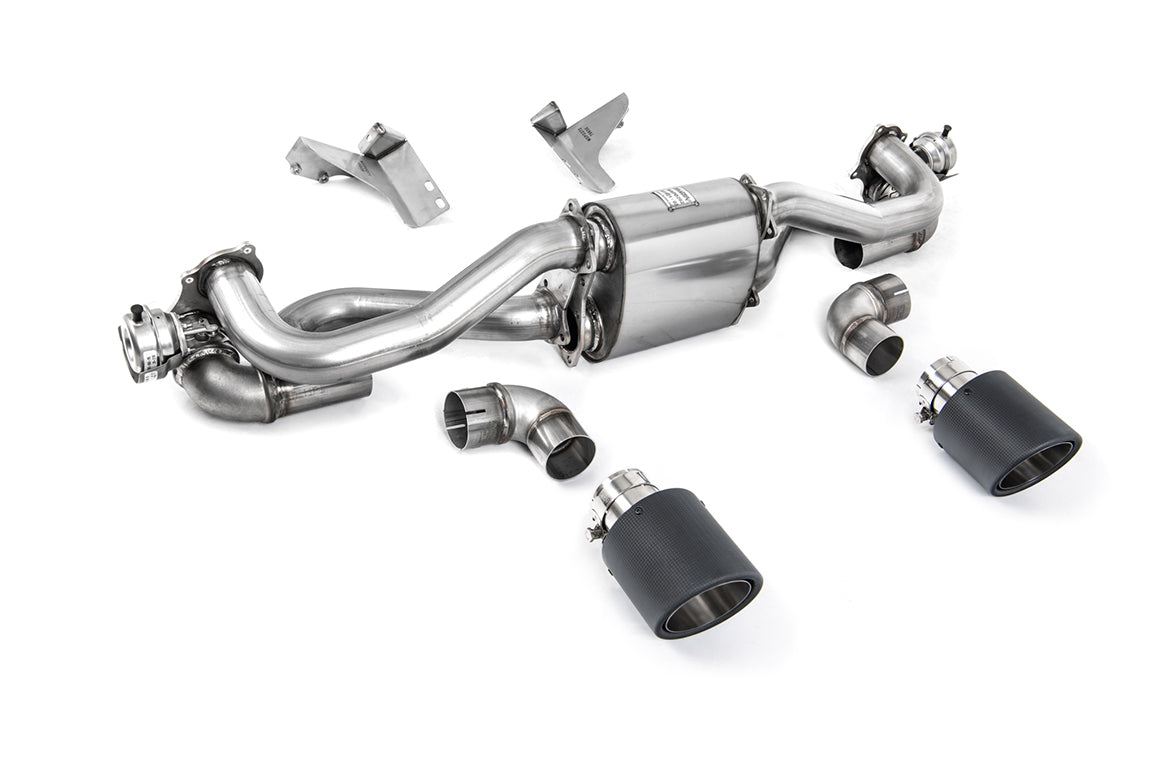 Milltek Particulate Filter-back Exhaust - Porsche Cayman 718 GT4 4.0 (OPF/GPF Equipped Cars Only - Post Feb 2020 build only) 2020-2023