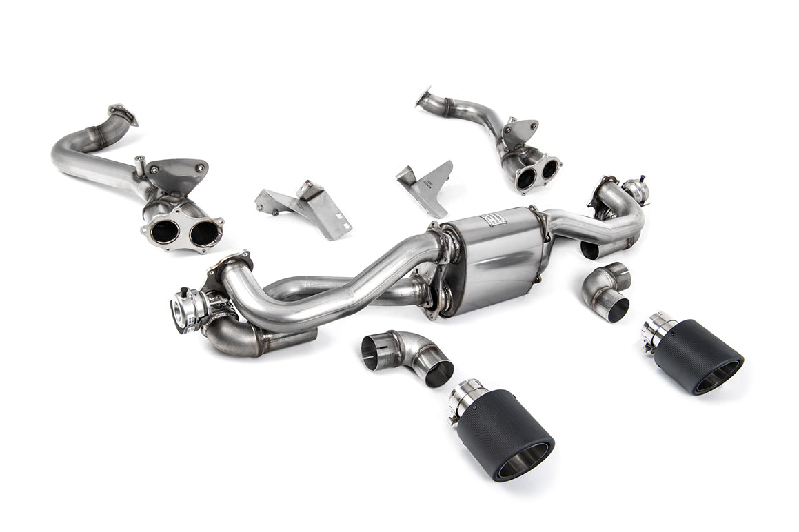 Milltek GPF/OPF Bypass Exhaust - Porsche Boxster 718 GTS 4.0 (OPF/GPF Equipped Cars Only - Post Feb 2020 build only) 2020-2023