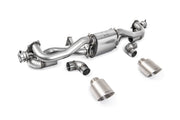 Milltek Particulate Filter-back Exhaust - Porsche Boxster 718 GTS 4.0 (OPF/GPF Equipped Cars Only - Pre Feb 2020 build only) 2019-2020