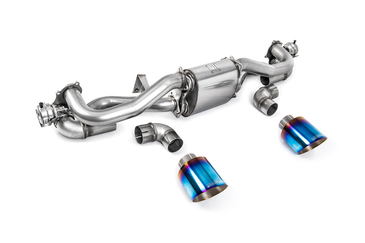 Milltek Particulate Filter-back Exhaust - Porsche Cayman 718 GT4 4.0 (OPF/GPF Equipped Cars Only - Pre Feb 2020 build only) 2020-2023