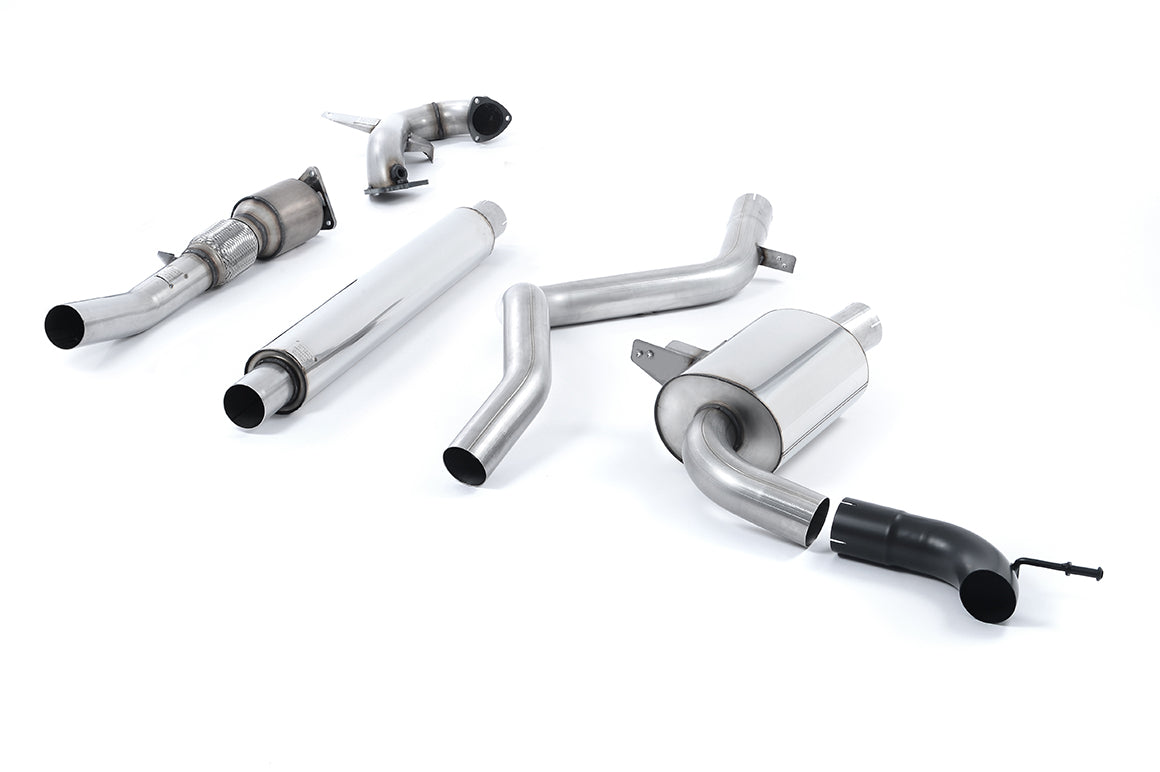 Milltek Turbo-back including Hi-Flow Sports Cat Exhaust - Renault Mégane Renaultsport 250 and 265 (including Cup) 2010-2017
