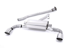 Milltek Secondary Cat-back Exhaust - Subaru BRZ 2.0-litre 2012-2021