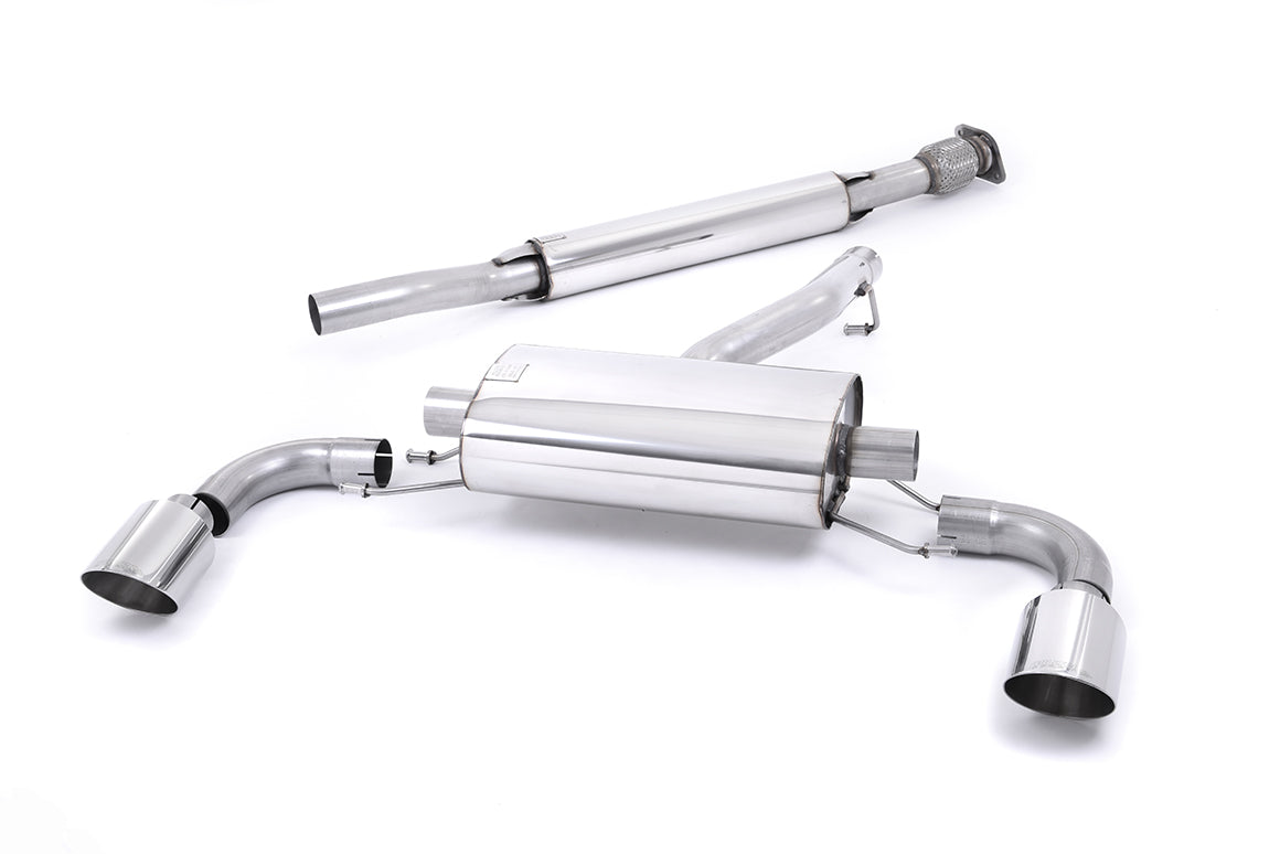 Milltek Secondary Cat-back Exhaust - Toyota GR86 2.4 Litre 2022-2023