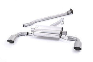 Milltek Secondary Cat-back Exhaust - Toyota GT86 2.0 litre 2012-2021