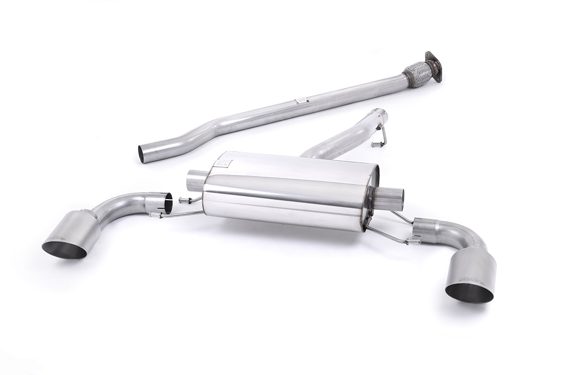 Milltek Secondary Cat-back Exhaust - Subaru BRZ 2.0-litre 2012-2021