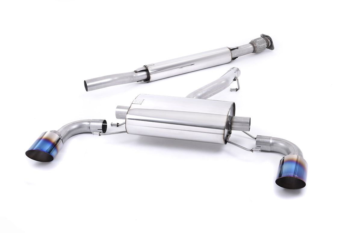 Milltek Secondary Cat-back Exhaust - Toyota GT86 2.0 litre 2012-2021