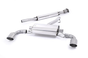 Milltek Secondary Cat-back Exhaust - Subaru BRZ 2.0-litre 2012-2021