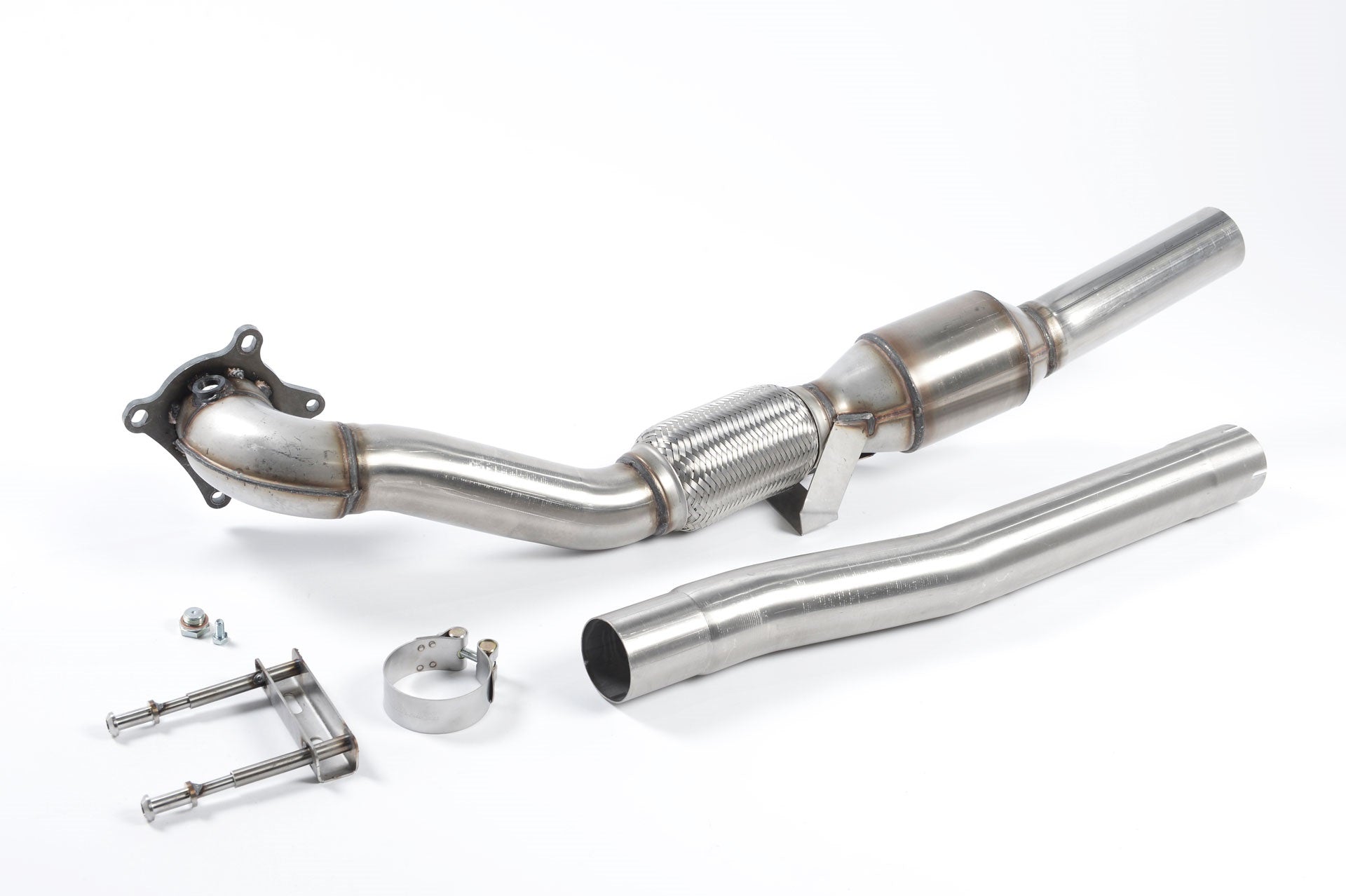Milltek Large Bore Downpipe and Hi-Flow Sports Cat Exhaust - Seat Leon Cupra R 2.0 TSI 265PS 2010-2012