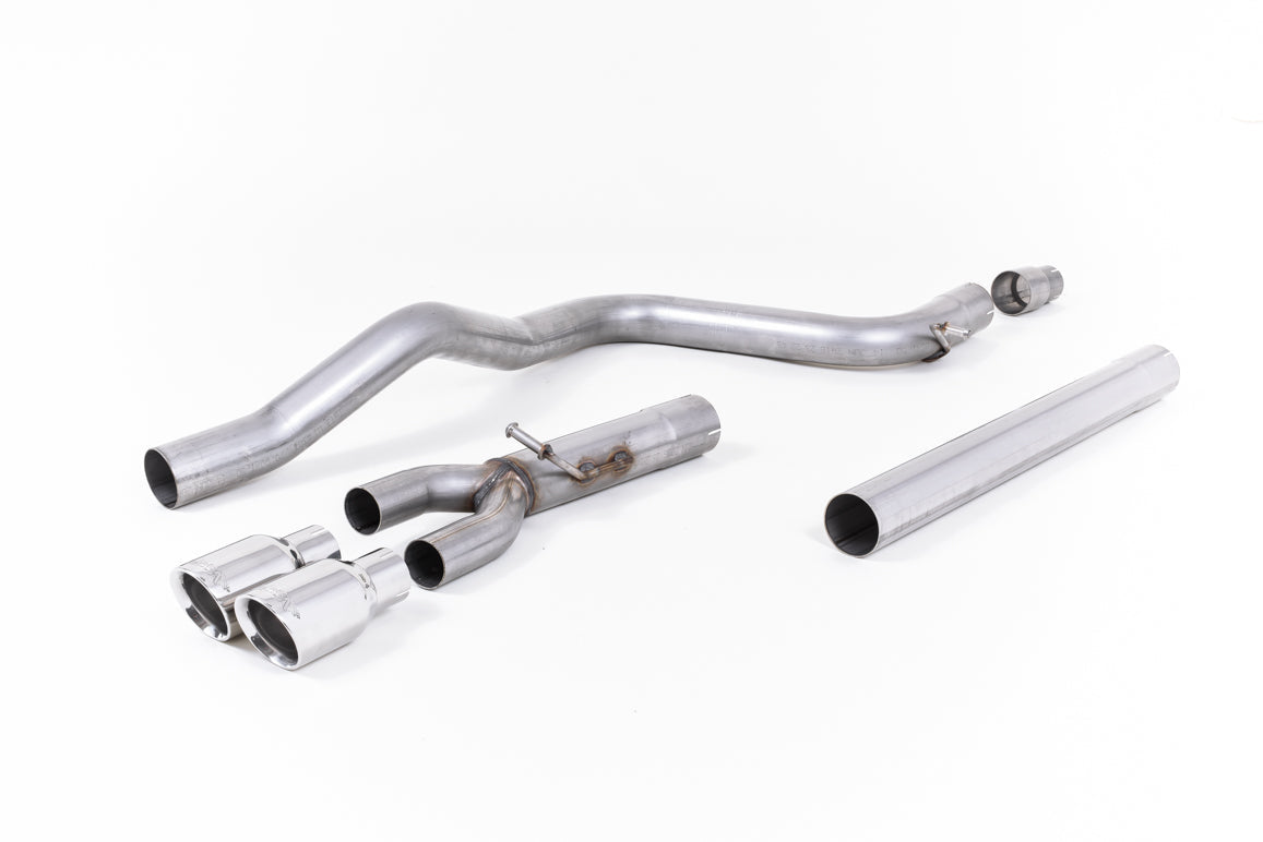 Milltek Cat-back Exhaust - Seat Leon FR 2.0 TDI 150 SC and 5-door (manual and DSG-auto) 2013-2020