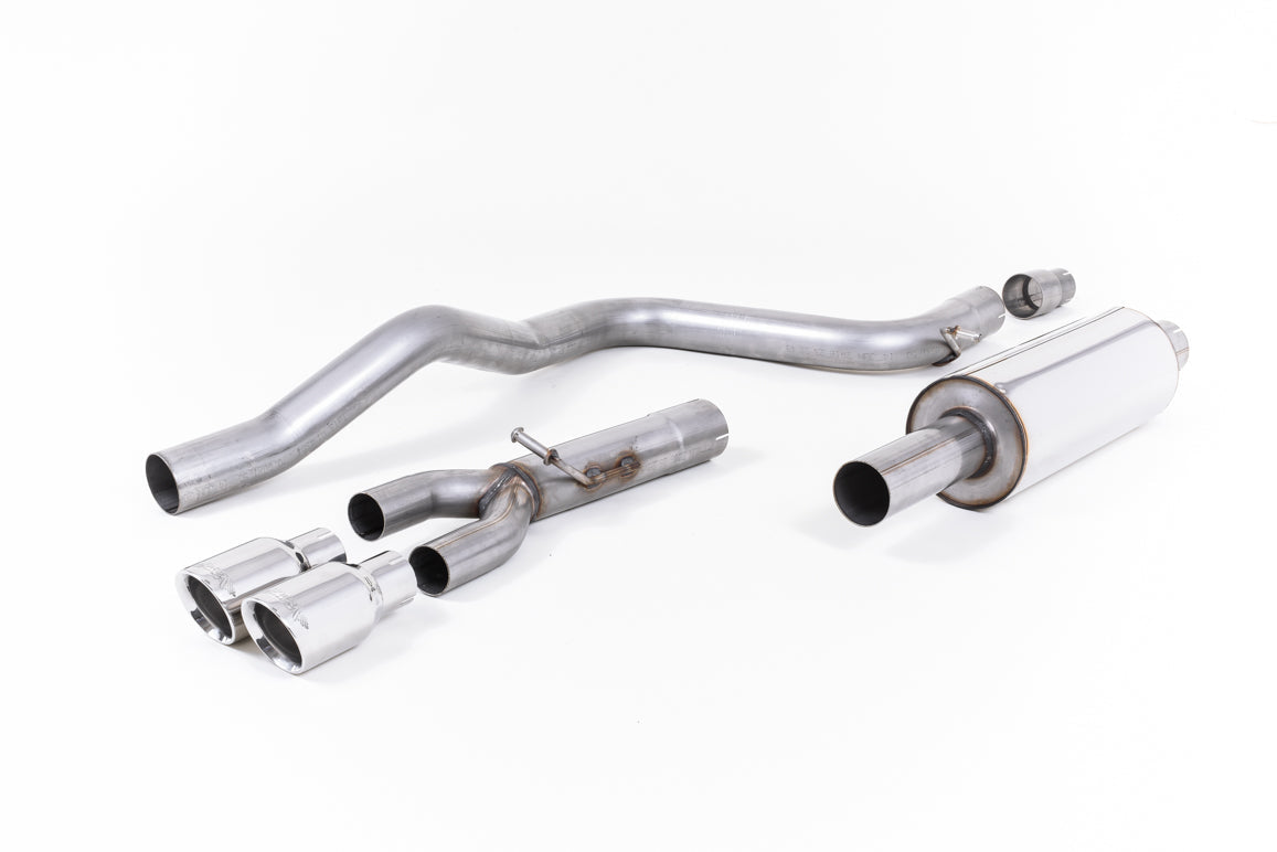 Milltek Cat-back Exhaust - Seat Leon FR 2.0 TDI 150 SC and 5-door (manual and DSG-auto) 2013-2020