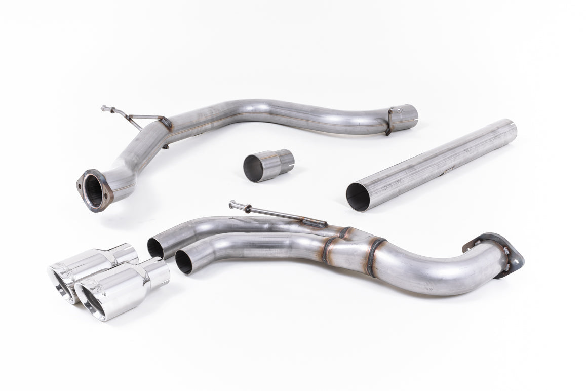 Milltek Cat-back Exhaust - Seat Leon FR 2.0 TDI 184PS SC and 5-door (manual and DSG-auto) 2013-2020