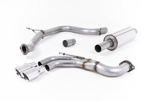 Milltek Cat-back Exhaust - Seat Leon FR 2.0 TDI 184PS SC and 5-door (manual and DSG-auto) 2013-2020