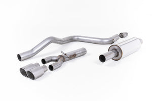 Milltek Cat-back Exhaust - Seat Leon FR 2.0 TDI 150 SC and 5-door (manual and DSG-auto) 2013-2020
