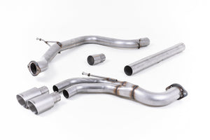 Milltek Cat-back Exhaust - Seat Leon FR 2.0 TDI 184PS SC and 5-door (manual and DSG-auto) 2013-2020