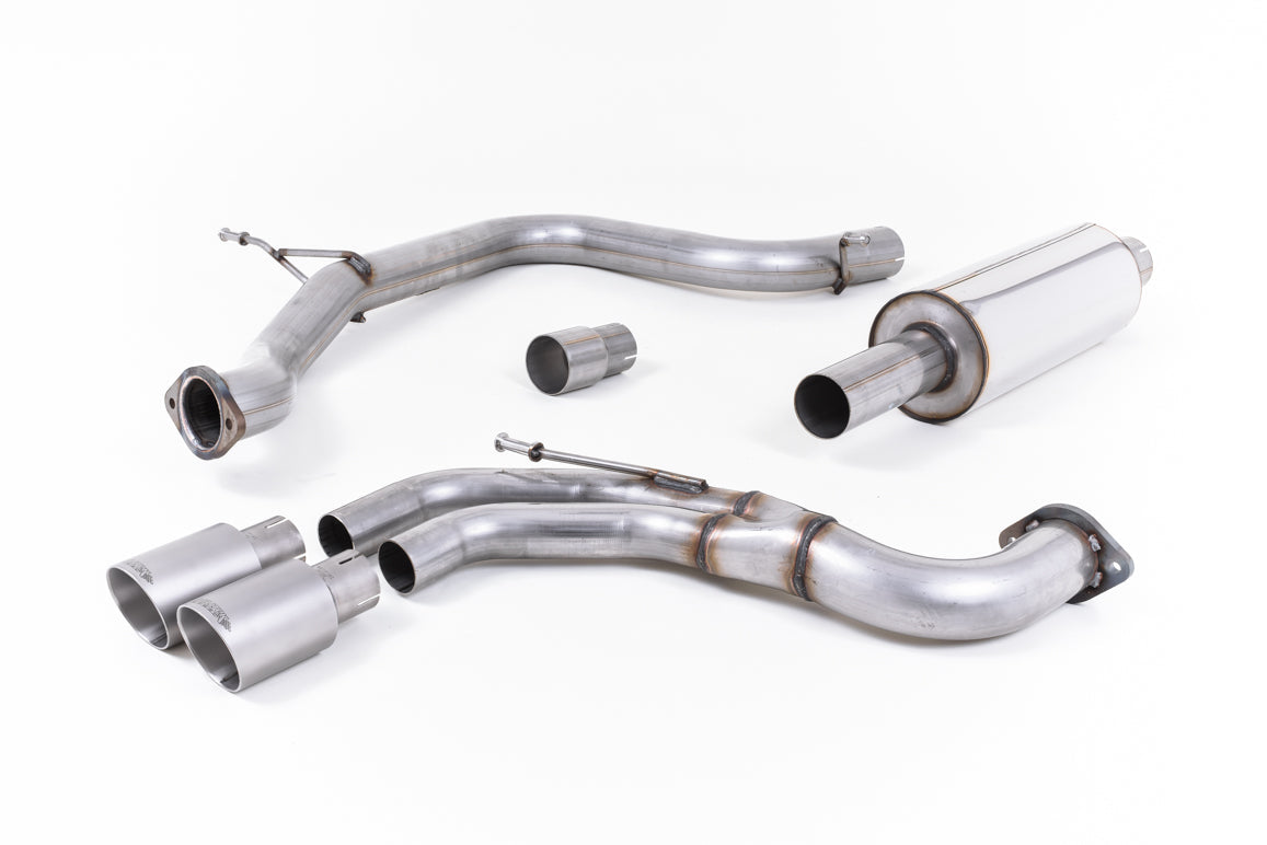 Milltek Cat-back Exhaust - Seat Leon FR 2.0 TDI 184PS SC and 5-door (manual and DSG-auto) 2013-2020