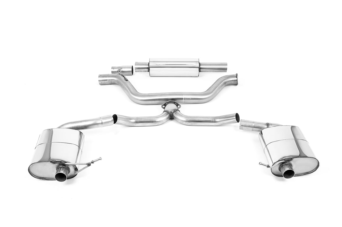 Milltek Particulate Filter-back Exhaust - Skoda Octavia vRS 2.0 TSI 245PS (MQB EVO Mk4) Hatch & Estate (OPF/GPF Models Only) 2020-2023