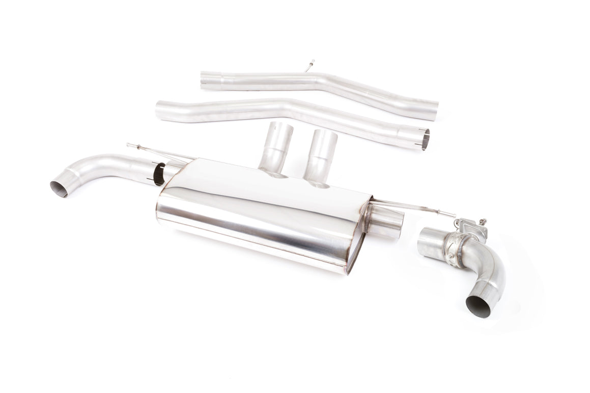 Milltek Front Pipe-back Exhaust - Toyota Supra A90 Coupe 3.0 Turbo (USA/ROW without OPF/GPF) - Both Auto & Manual Models 2019-2023