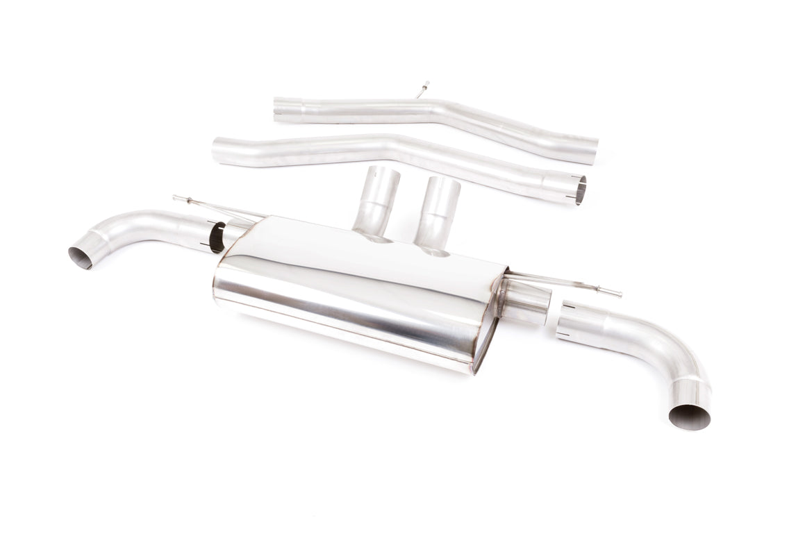 Milltek Front Pipe-back Exhaust - Toyota Supra A90 Coupe 3.0 Turbo (USA/ROW without OPF/GPF) - Both Auto & Manual Models 2019-2023
