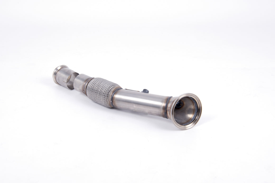 Milltek Large-bore Downpipe and De-cat Exhaust - Toyota Supra A90 Coupe 3.0 Turbo (UK/European with OPF/GPF) - Both Auto & Manual Models 2019-2023