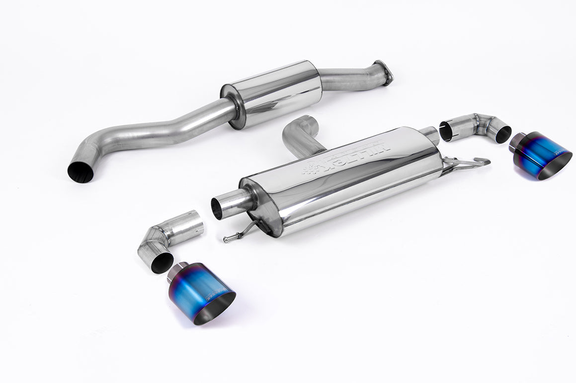 Milltek Particulate Filter-back Exhaust - Toyota Yaris GR & GR Circuit Pack 1.6T (OPF/GPF Models Only) 2020-2023
