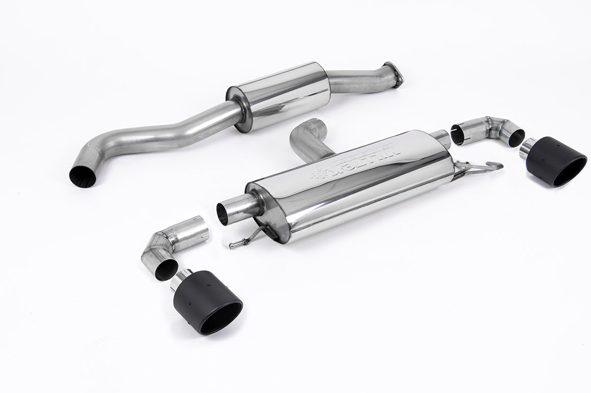 Milltek Particulate Filter-back Exhaust - Toyota Yaris GR & GR Circuit Pack 1.6T (OPF/GPF Models Only) 2020-2023