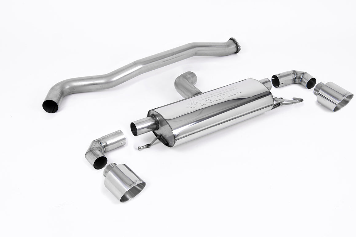 Milltek Particulate Filter-back Exhaust - Toyota Yaris GR & GR Circuit Pack 1.6T (OPF/GPF Models Only) 2020-2023