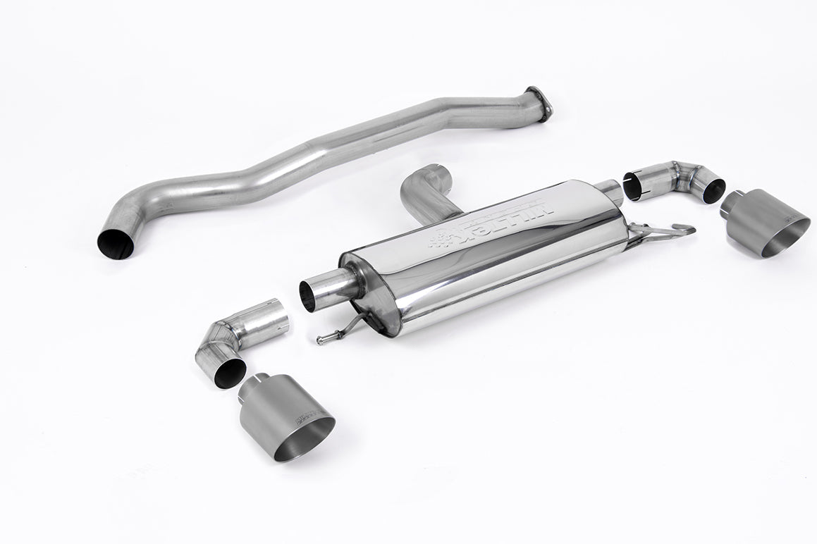 Milltek Particulate Filter-back Exhaust - Toyota Yaris GR & GR Circuit Pack 1.6T (OPF/GPF Models Only) 2020-2023